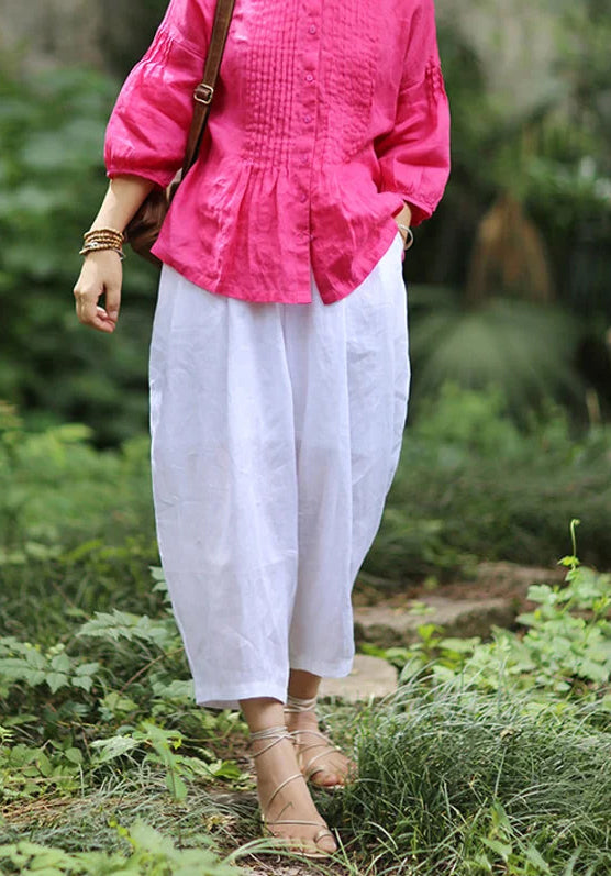 S/l Straight Tunic and Harem Pants Set – Indian Dobby