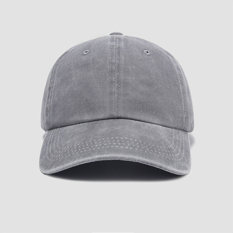 one baseball cap with TEXT